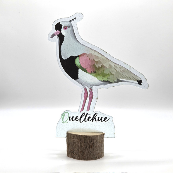 FIGURA AVE CHILENA  ACRILICO